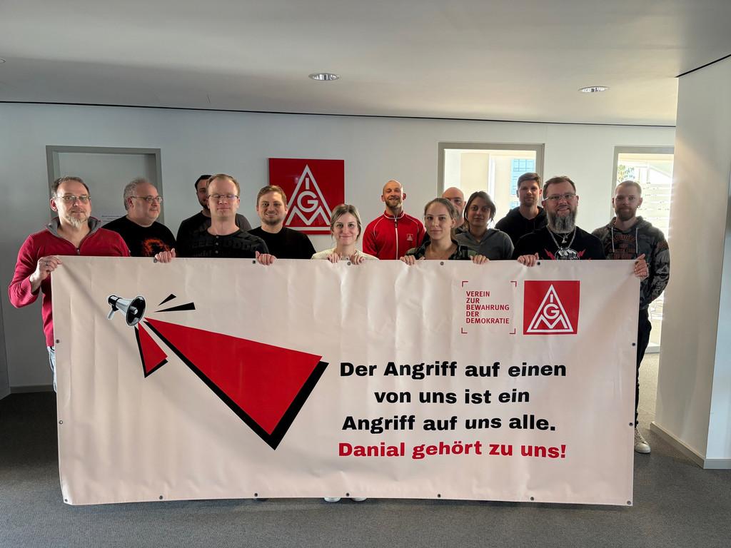 Unser VLA zeigt sich solidarisch mit dem Kollegen Danial Bamdadi.