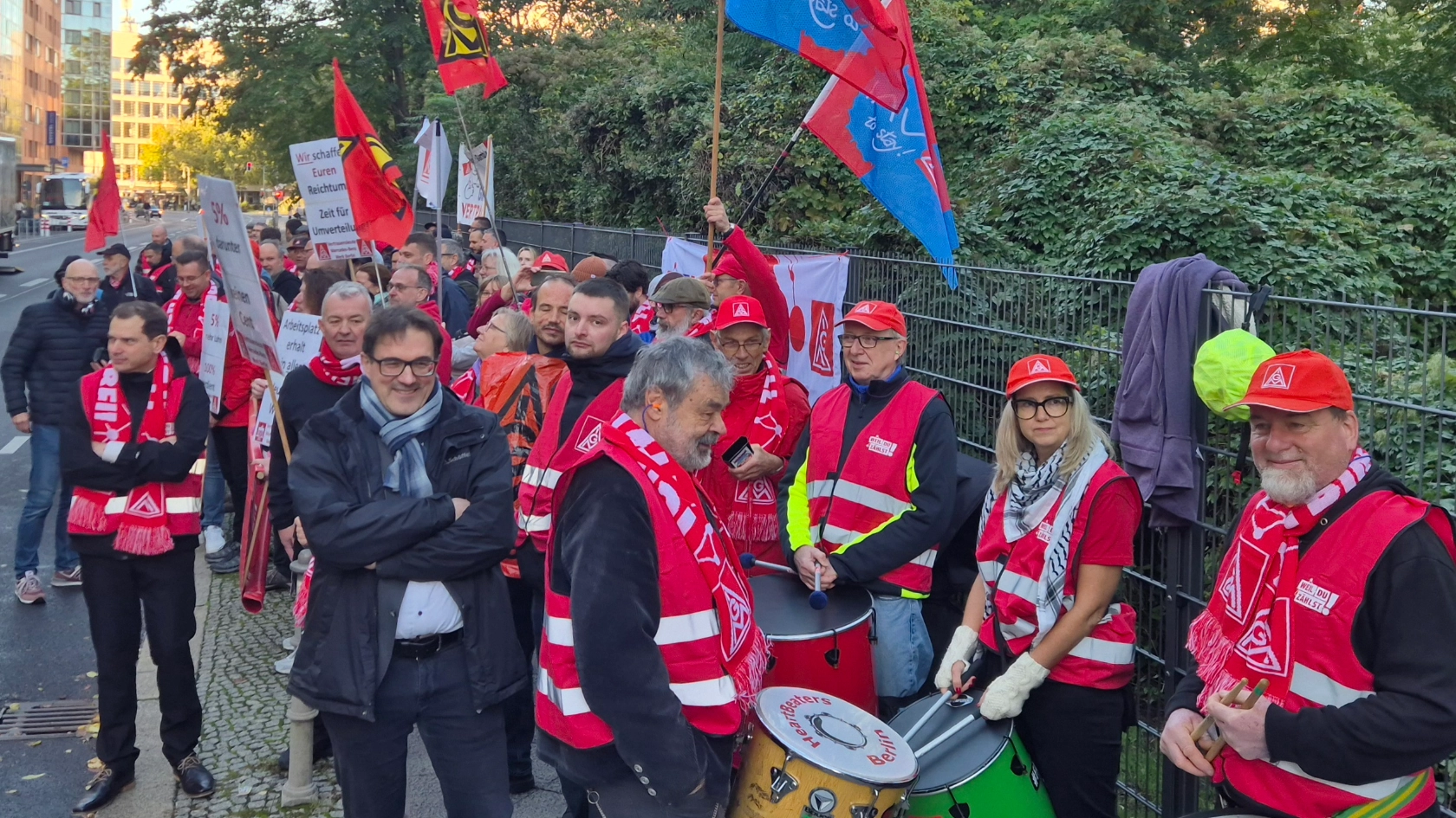 Verhandlungsbegleitende Aktion Berlin-Brandenburg