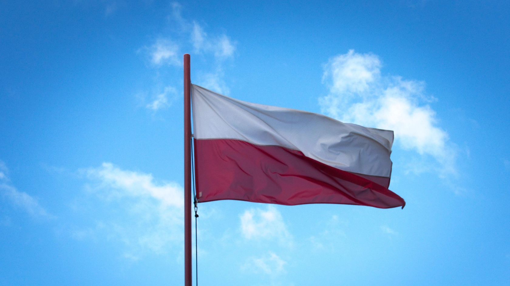Polnische Flagge
