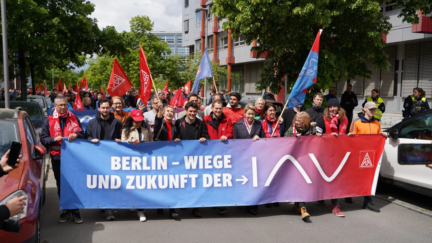 Protestzug IAV