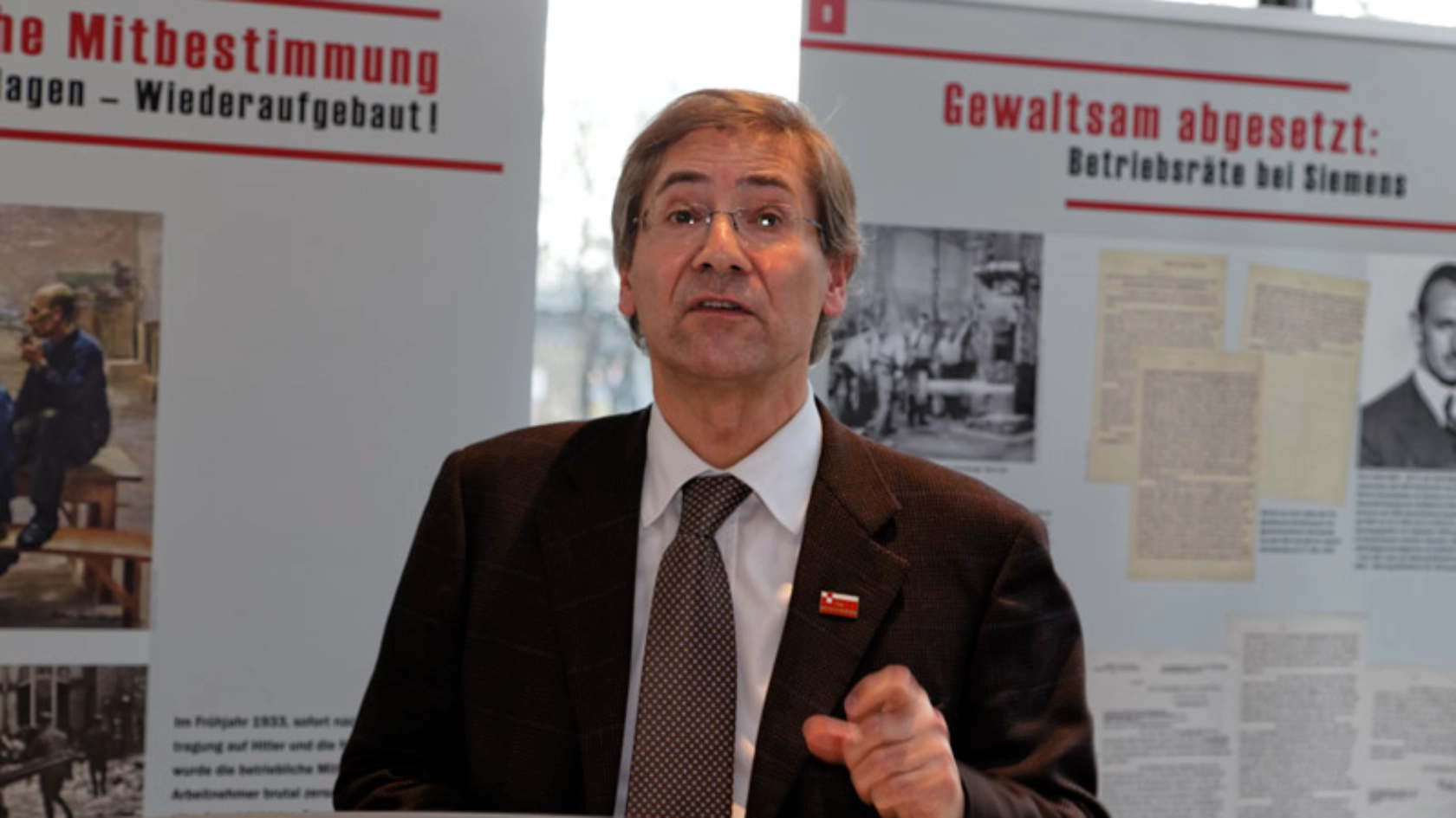 Ausstellungseröffnung: Zerschlagung der Mitbestimmung 1933