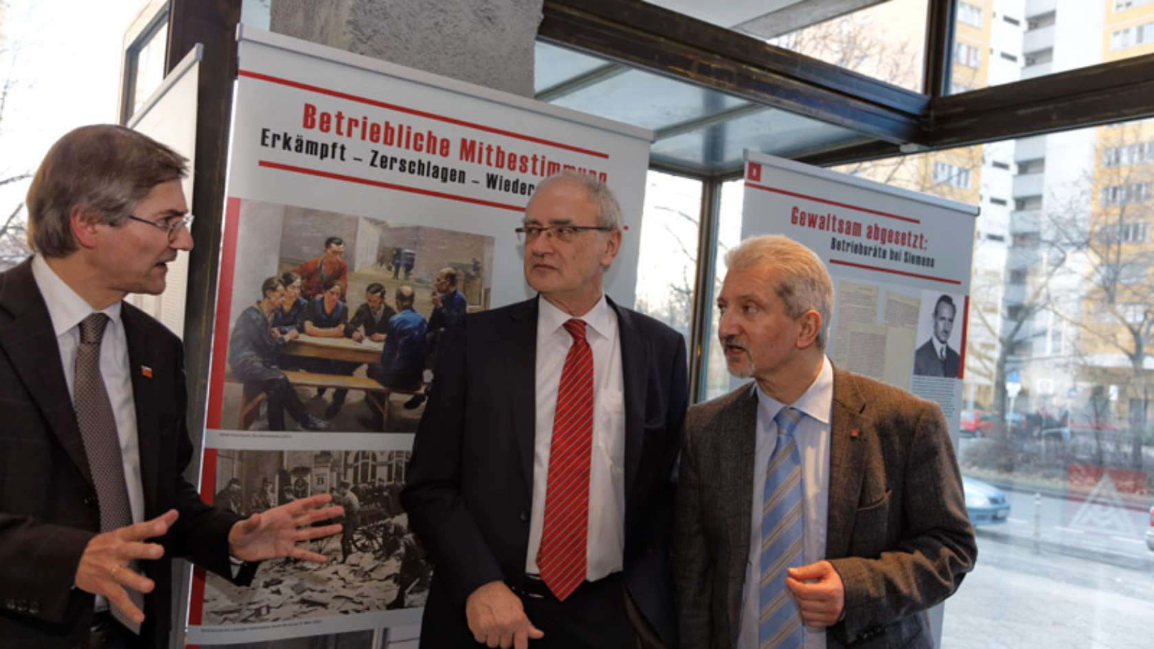 Ausstellungseröffnung: Zerschlagung der Mitbestimmung 1933