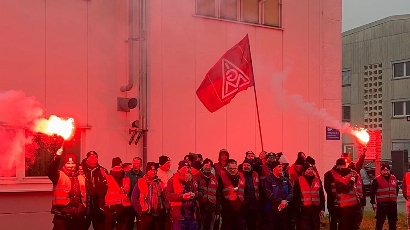 Warnstreiks im Dezember brachte den Durchbruch bei den Verhandlungen für einen gerechten Tarifabschluss.