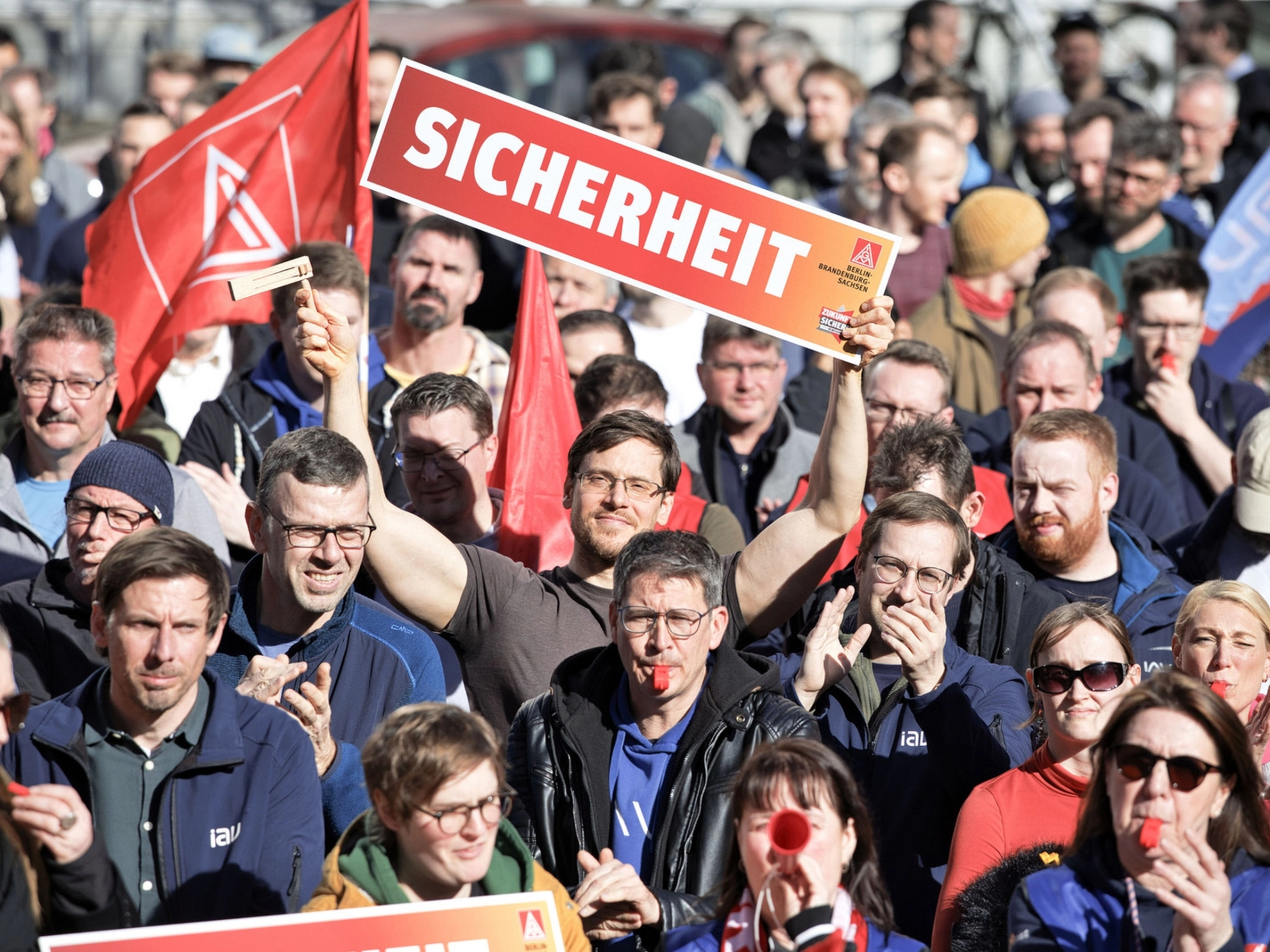 Protest bei IAV