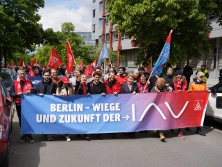 Protestzug IAV