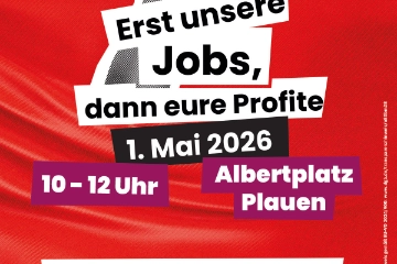 Plakat 1. Mai Plauen