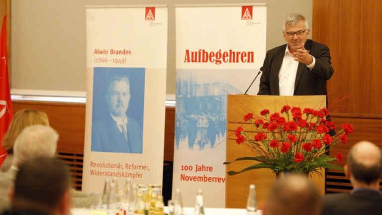 Aufbegehren – IG Metall würdigte 100. Jahrestag der Novemberrevolution in Deutschland
