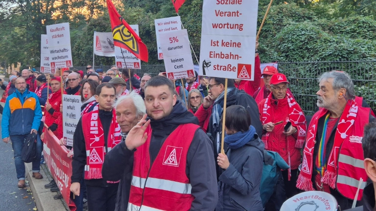Verhandlungsbegleitende Aktion Berlin-Brandenburg