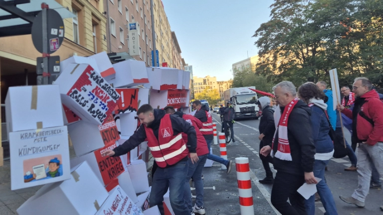 Verhandlungsbegleitende Aktion Berlin-Brandenburg