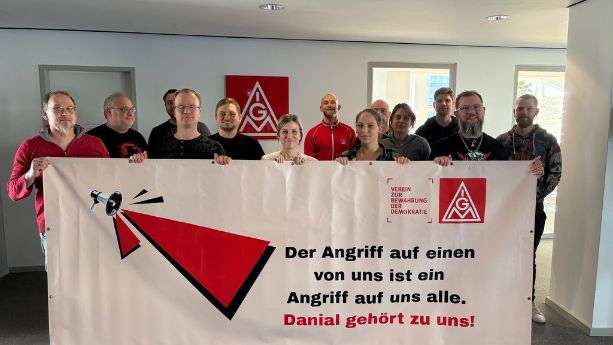 Unser VLA zeigt sich solidarisch mit dem Kollegen Danial Bamdadi.