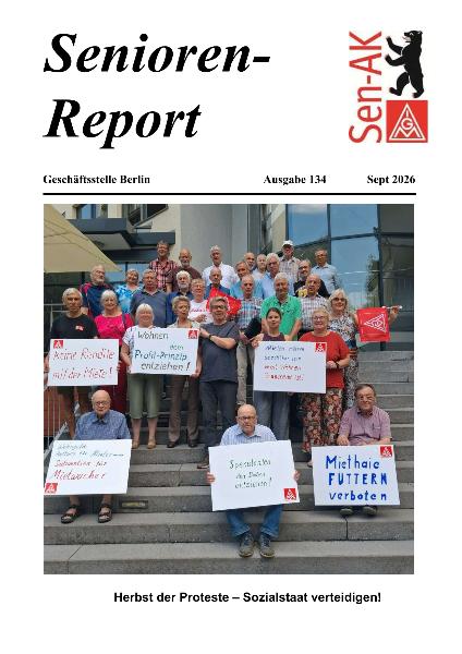 Senioren-Report 134 September 2026