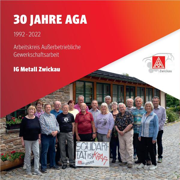 30 Jahre AGA - Arbeitskreis Außerbetriebliche Gewerkschaftsarbeit
